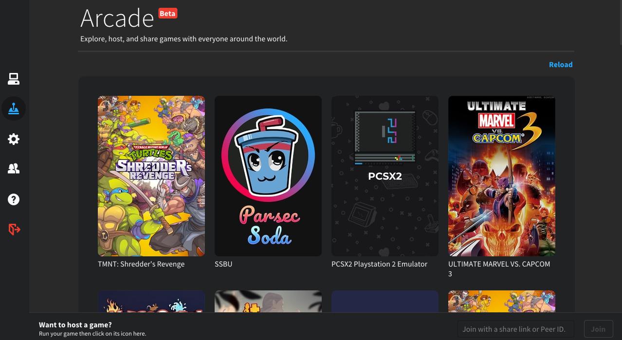 Parsec Arcade Parsec Arcade