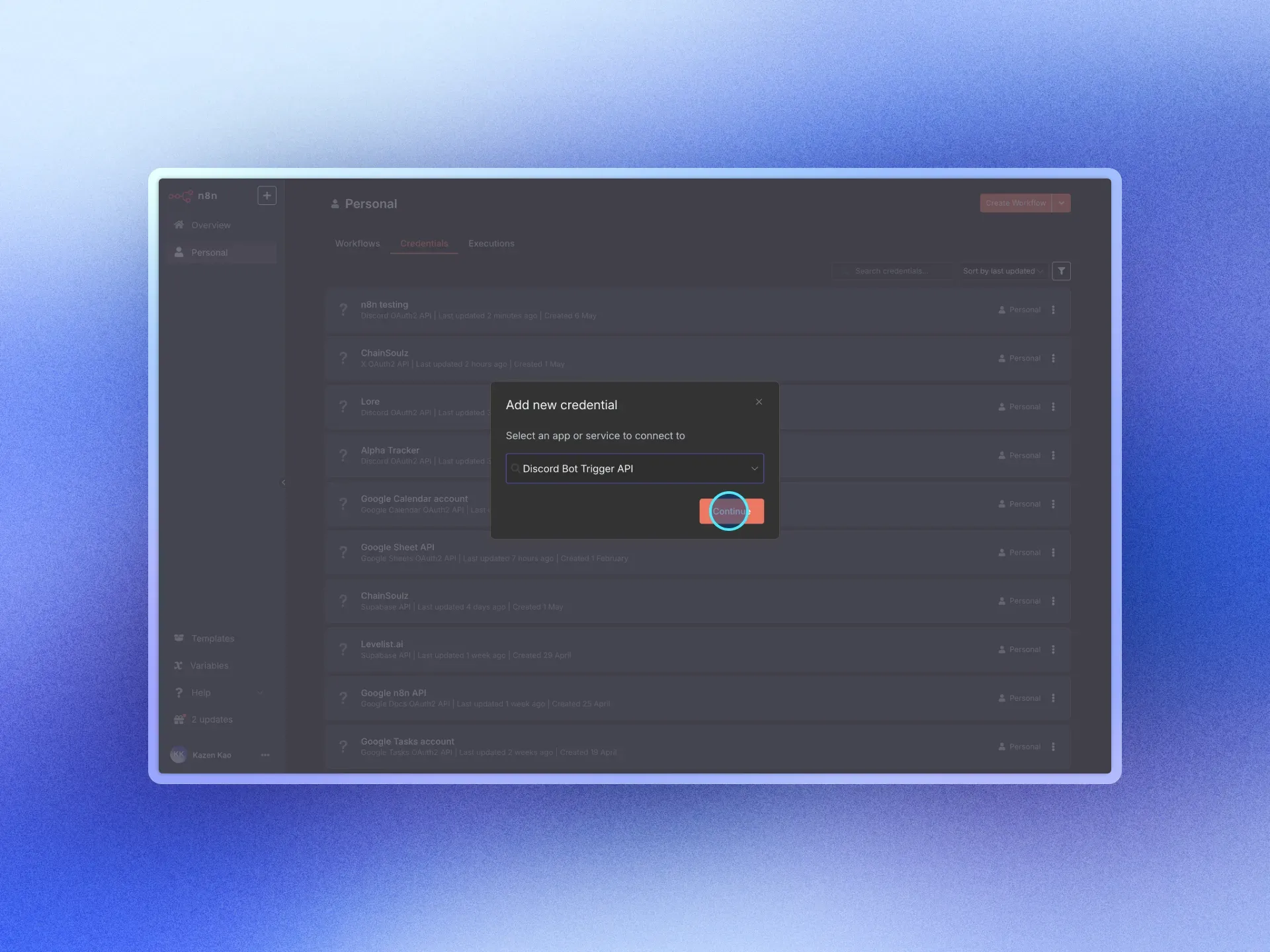 n8n Discord Trigger 與憑證設置教學 09