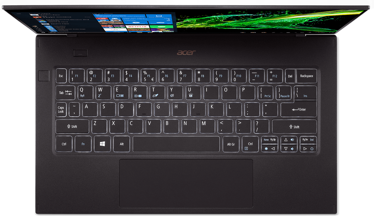 Acer Swift 7 鍵盤