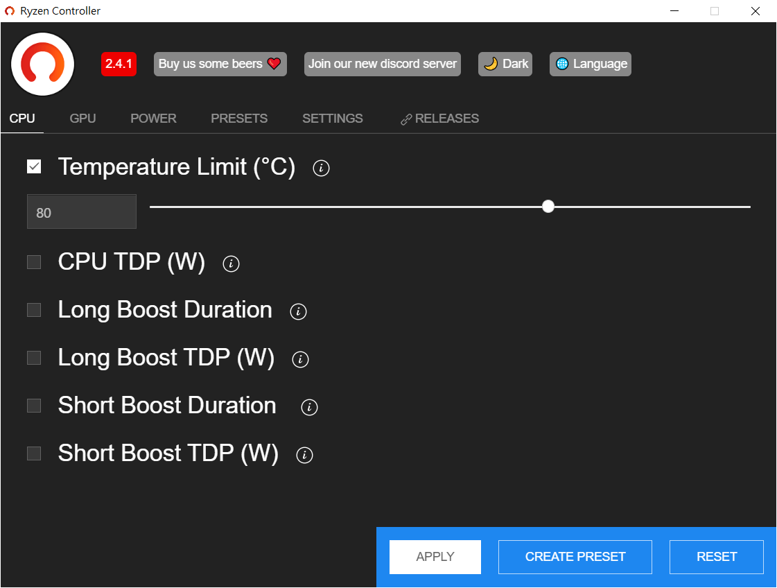 AMD筆電溫度太高？那你一定要試試Ryzen Controller 科技宅阿高｜電腦應用、工具軟體、網站架設、NoCode 工具
