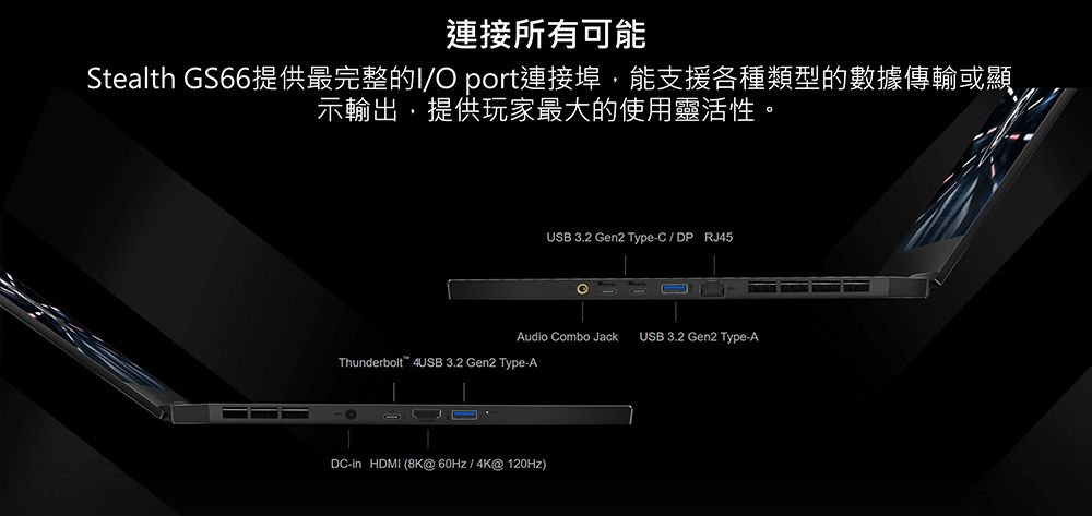 MSI GS66 接口 MSI GS66 接口
