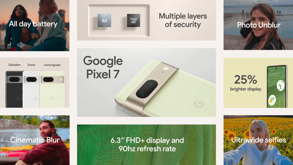 Google Pixel 7 總覽