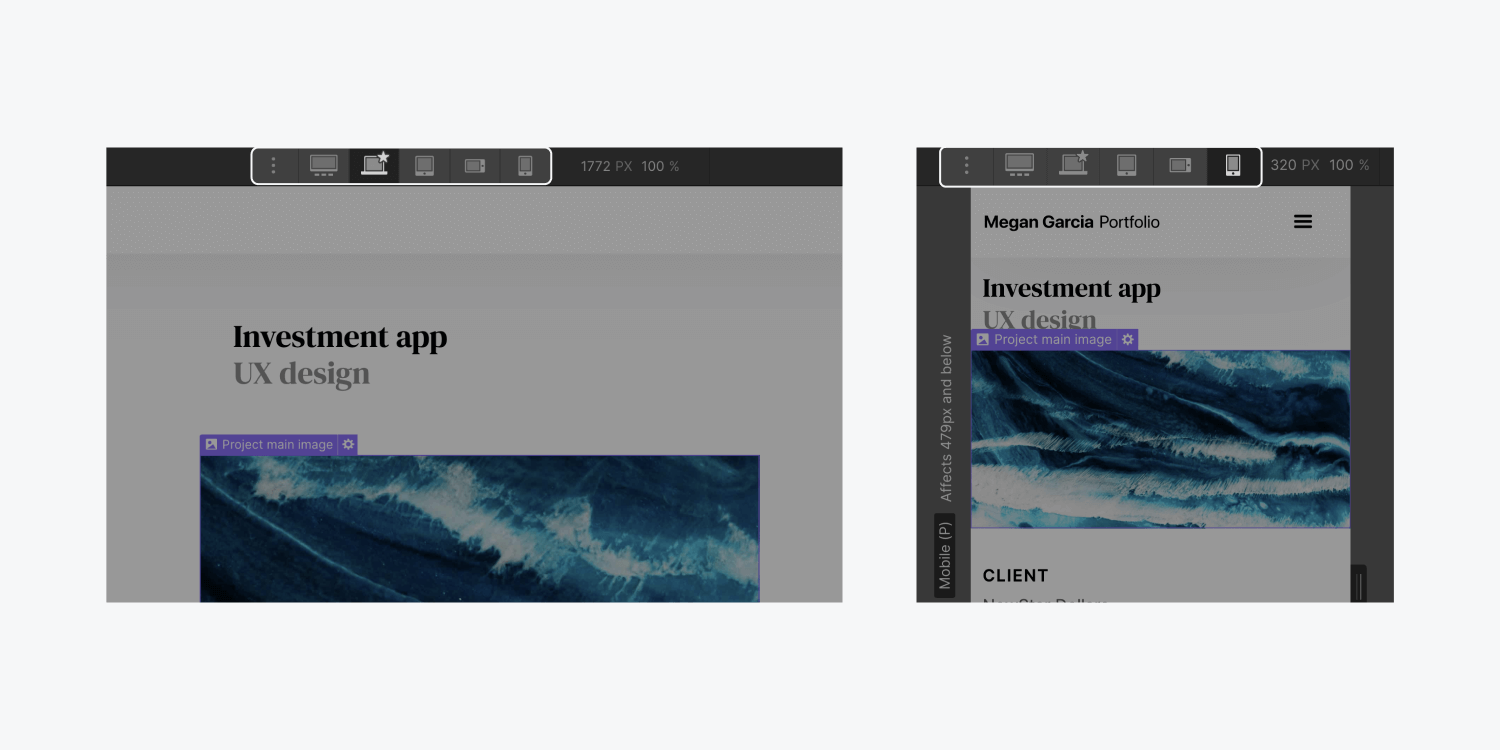 Webflow 響應式設計 Webflow 響應式設計